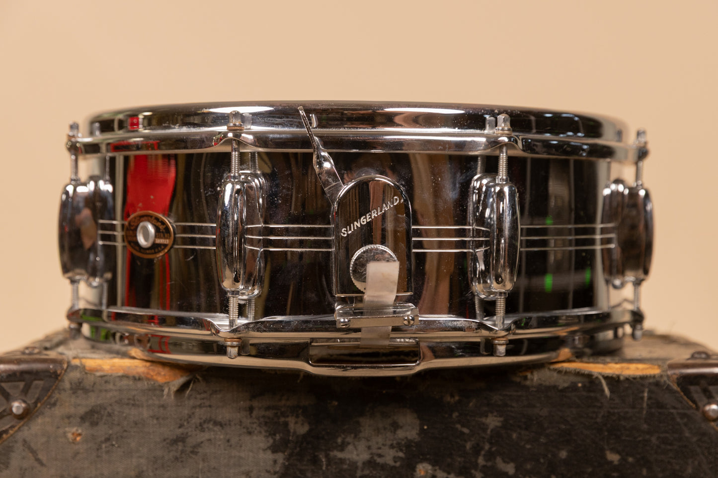 1960s Slingerland 5x14 Gene Krupa Sound King Snare Drum