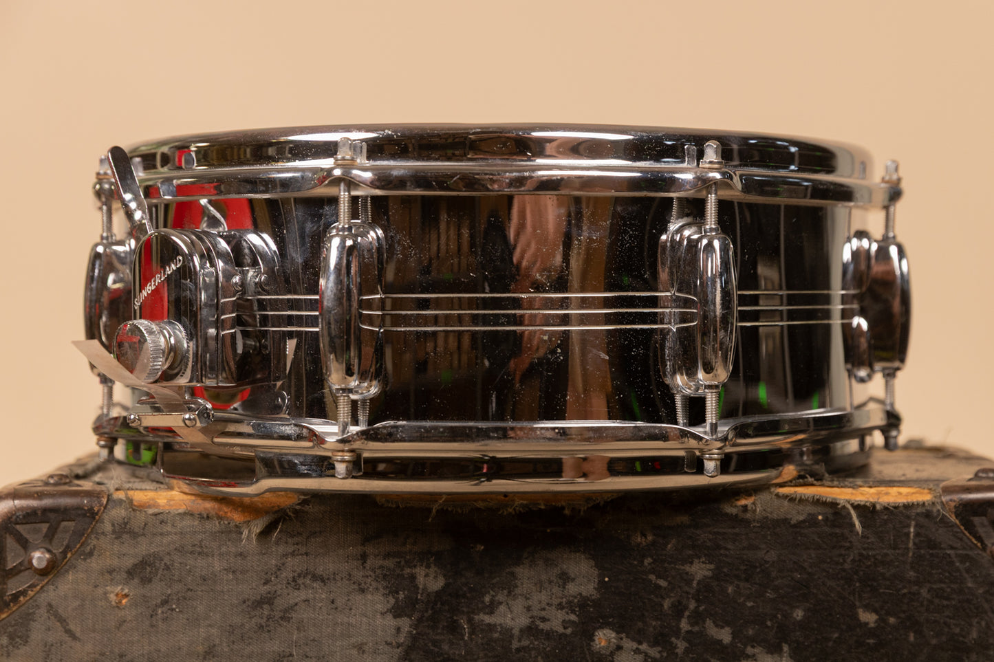 1960s Slingerland 5x14 Gene Krupa Sound King Snare Drum