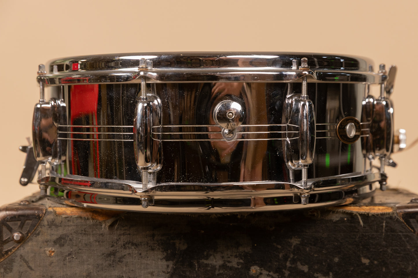 1960s Slingerland 5x14 Gene Krupa Sound King Snare Drum