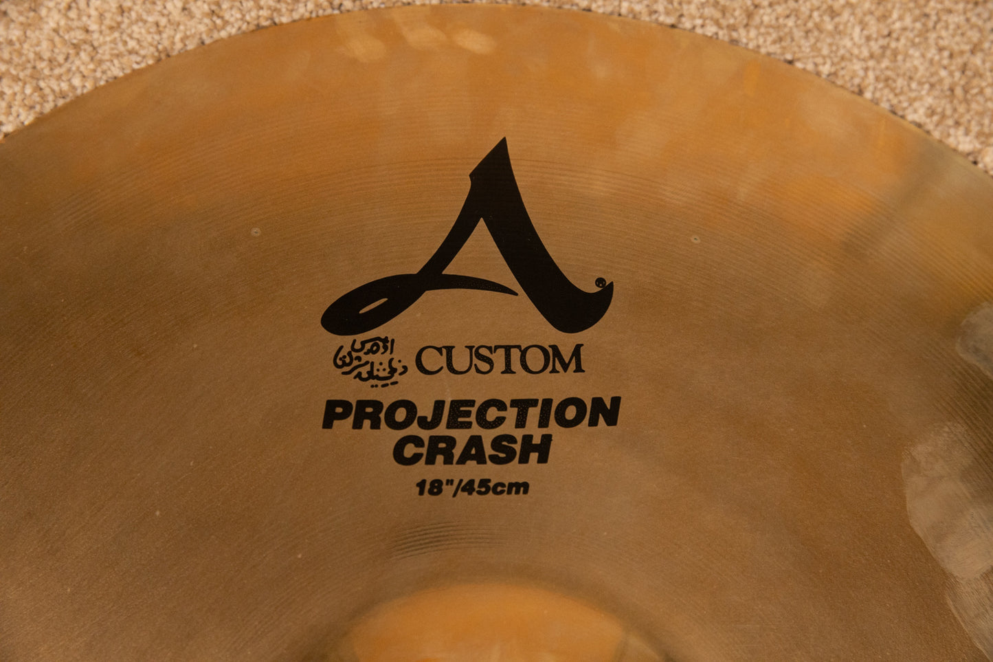 Zildjian 18" A Custom Projection Crash Cymbal 1532g