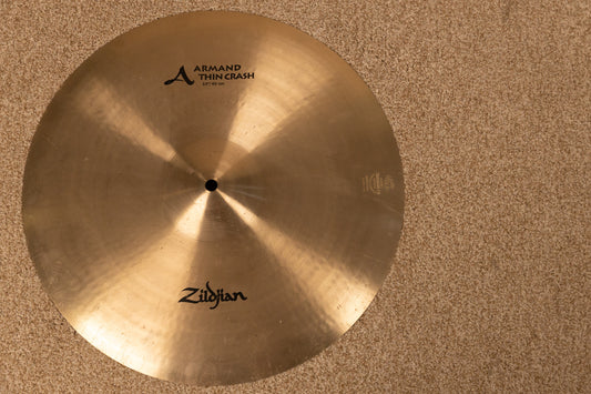 Zildjian A 16" Armand Thin Crash Cymbal 784g