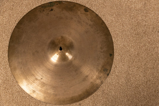 1950s Zildjian A 20" Small Stamp Ride Cymbal 2082g