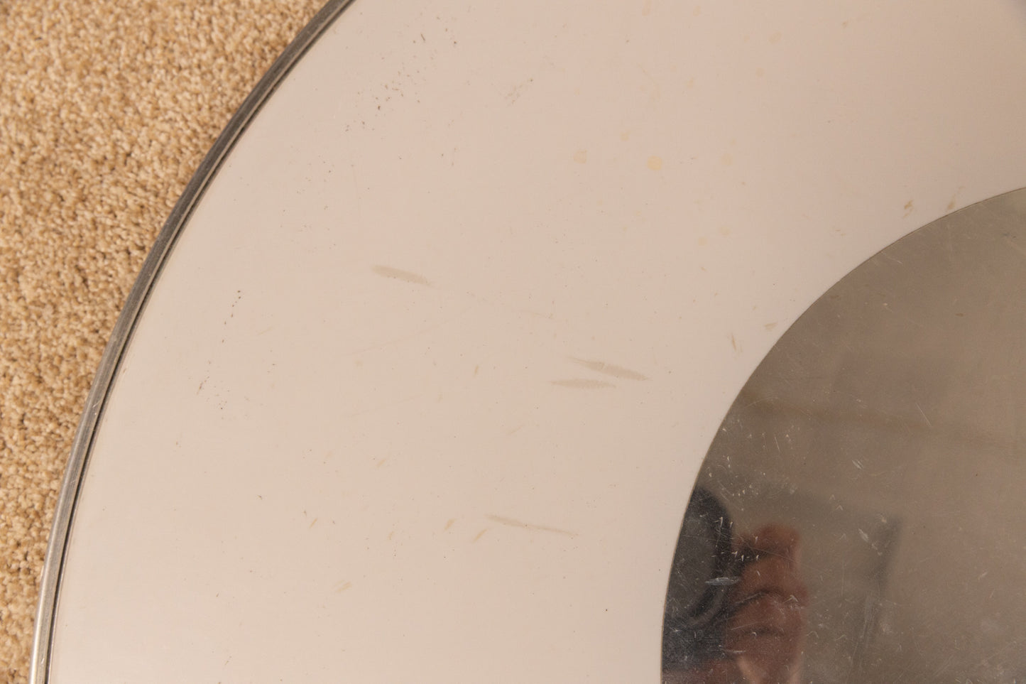 1970s Ludwig 26" Silver Dot Bass Drum Logo Head