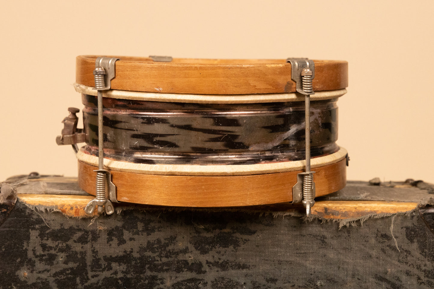 Vintage MIJ 3x10 Steel Junior Snare Drum