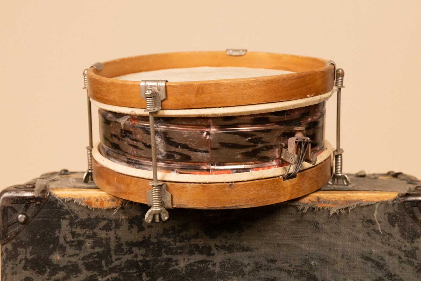 Vintage MIJ 3x10 Steel Junior Snare Drum