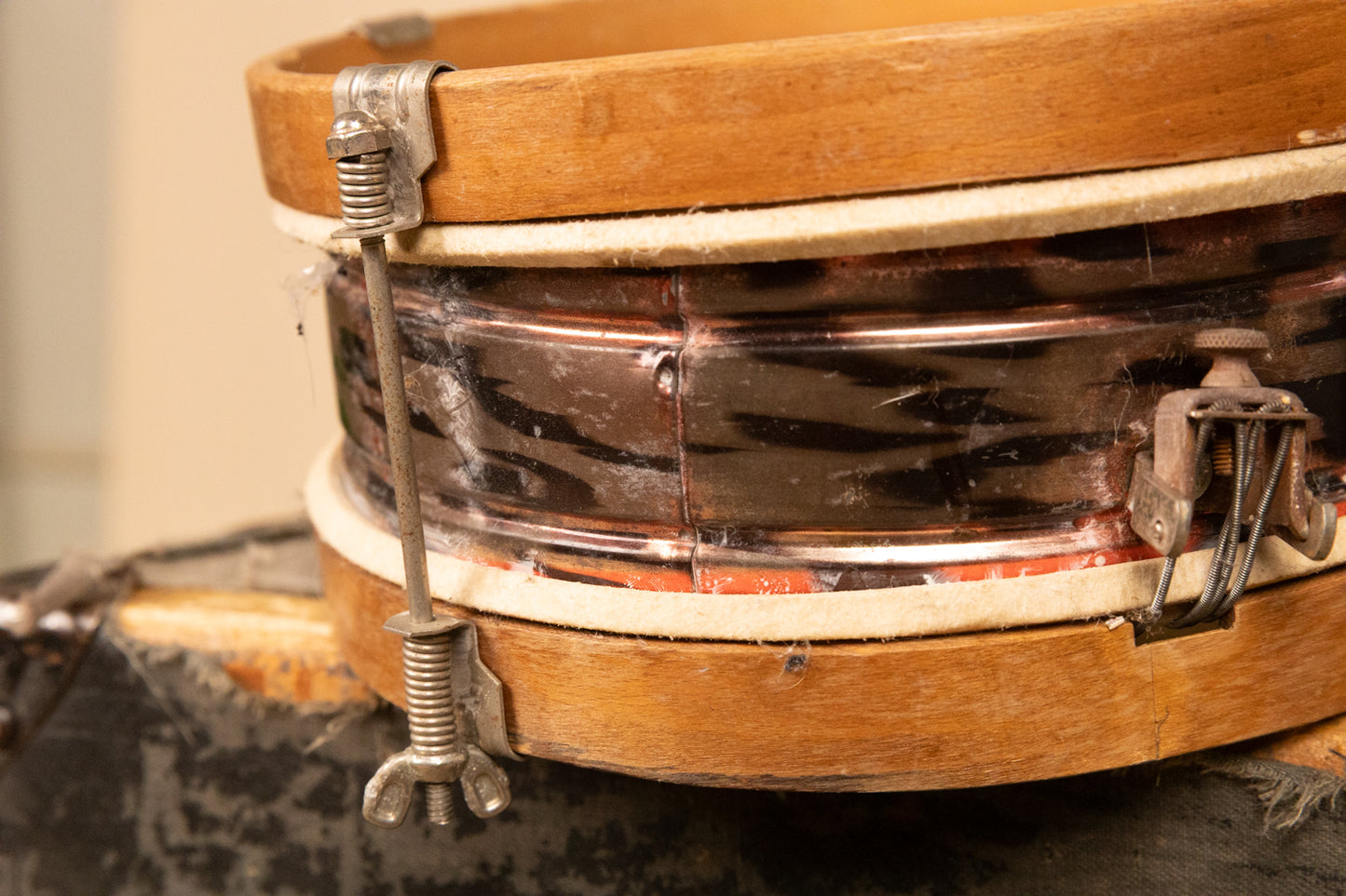 Vintage MIJ 3x10 Steel Junior Snare Drum
