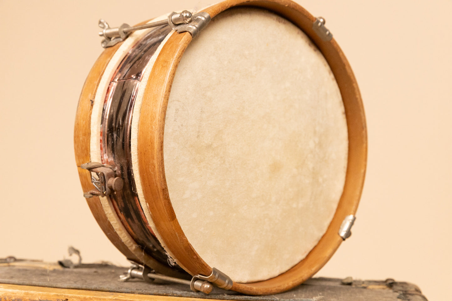 Vintage MIJ 3x10 Steel Junior Snare Drum