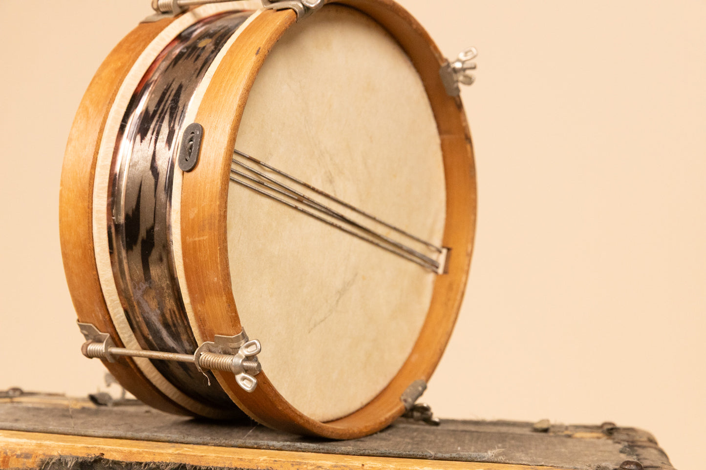 Vintage MIJ 3x10 Steel Junior Snare Drum