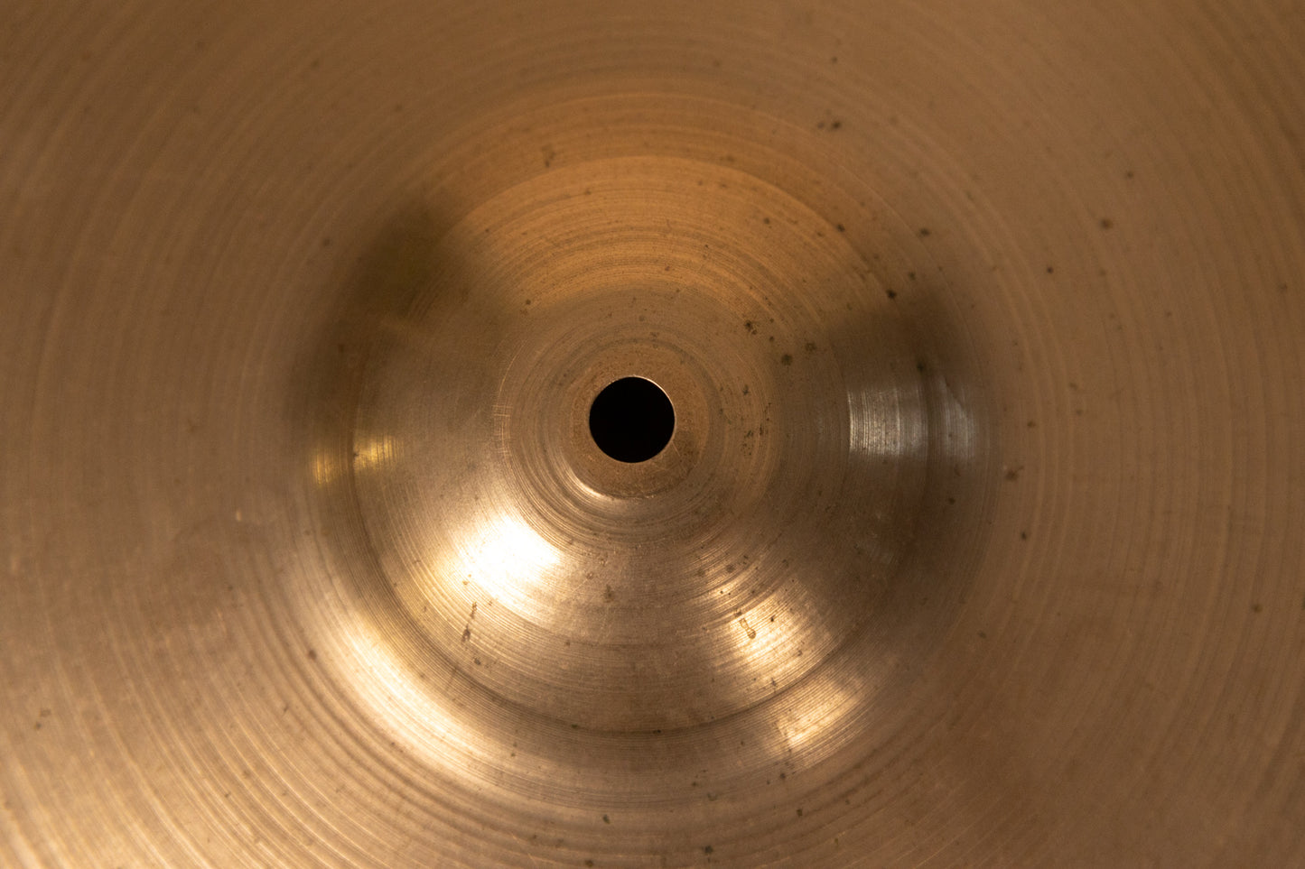 1950s Zildjian A 14" Small Stamp Paper Thin Hi Hat Cymbal