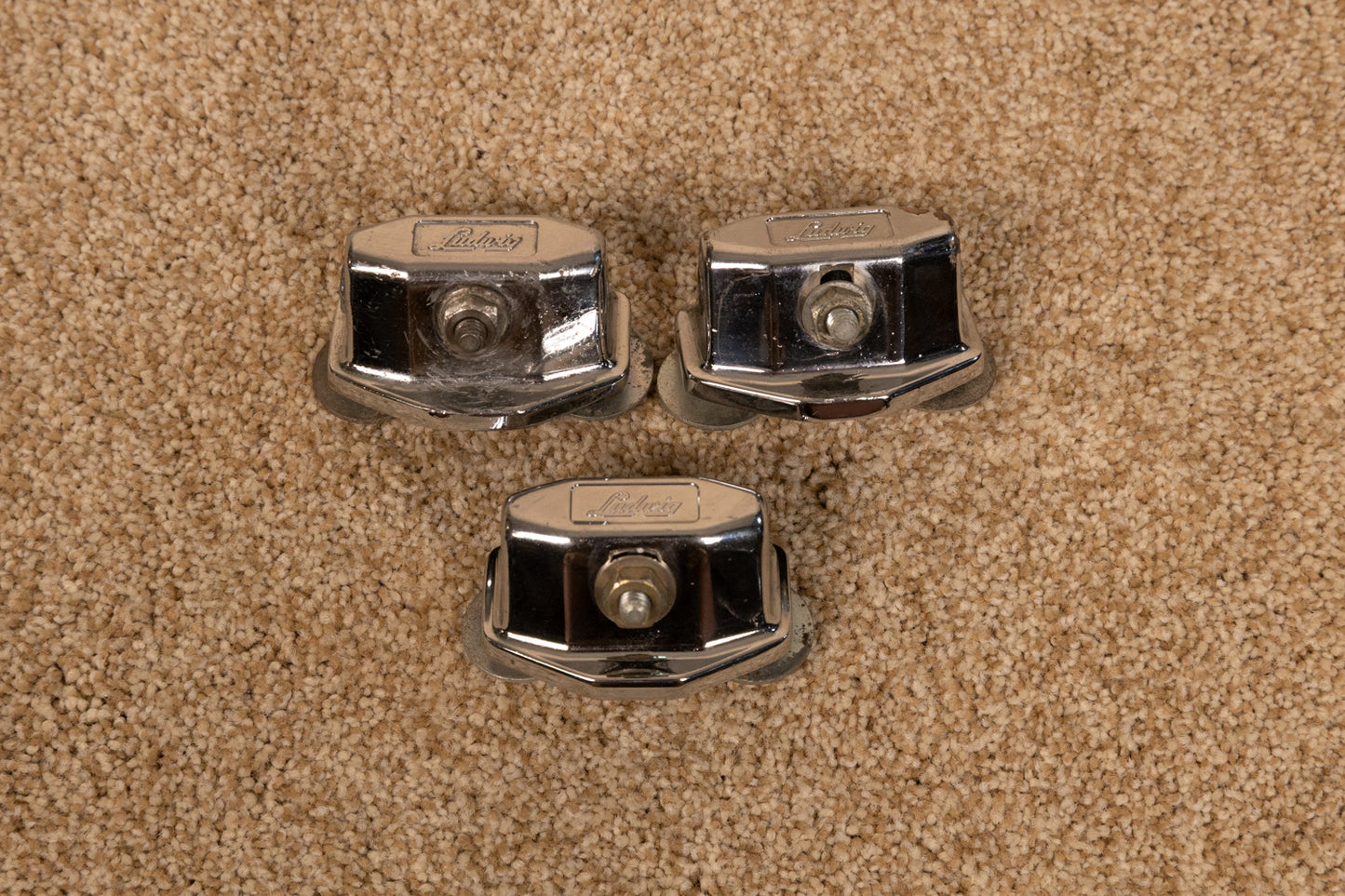 Vintage Ludwig Tom Mounting Brackets (3)