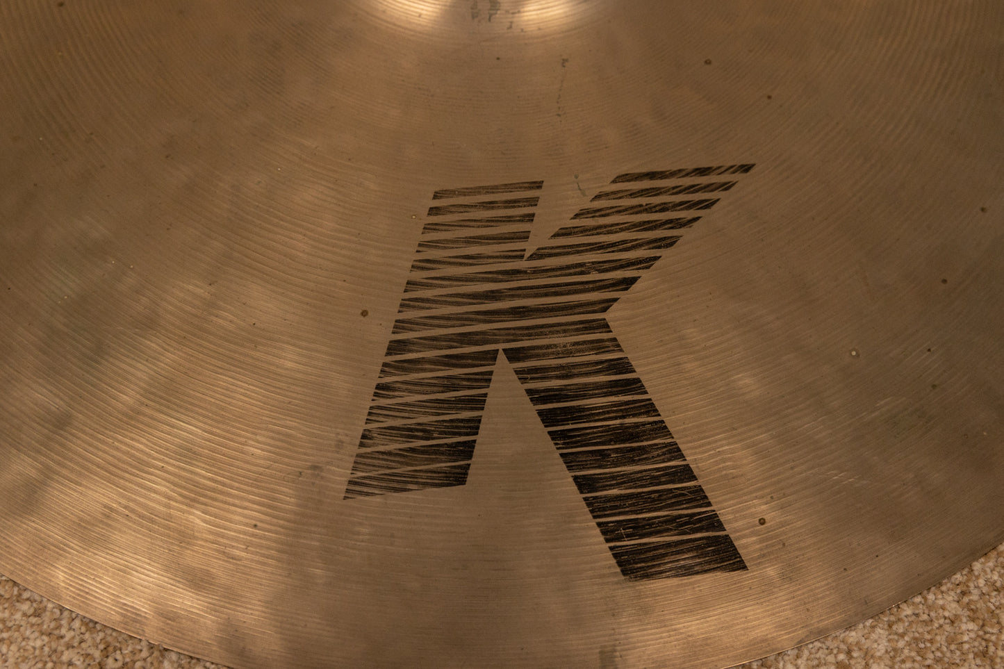 1980s Zildjian EAK 22" Crash Ride Cymbal 2733g