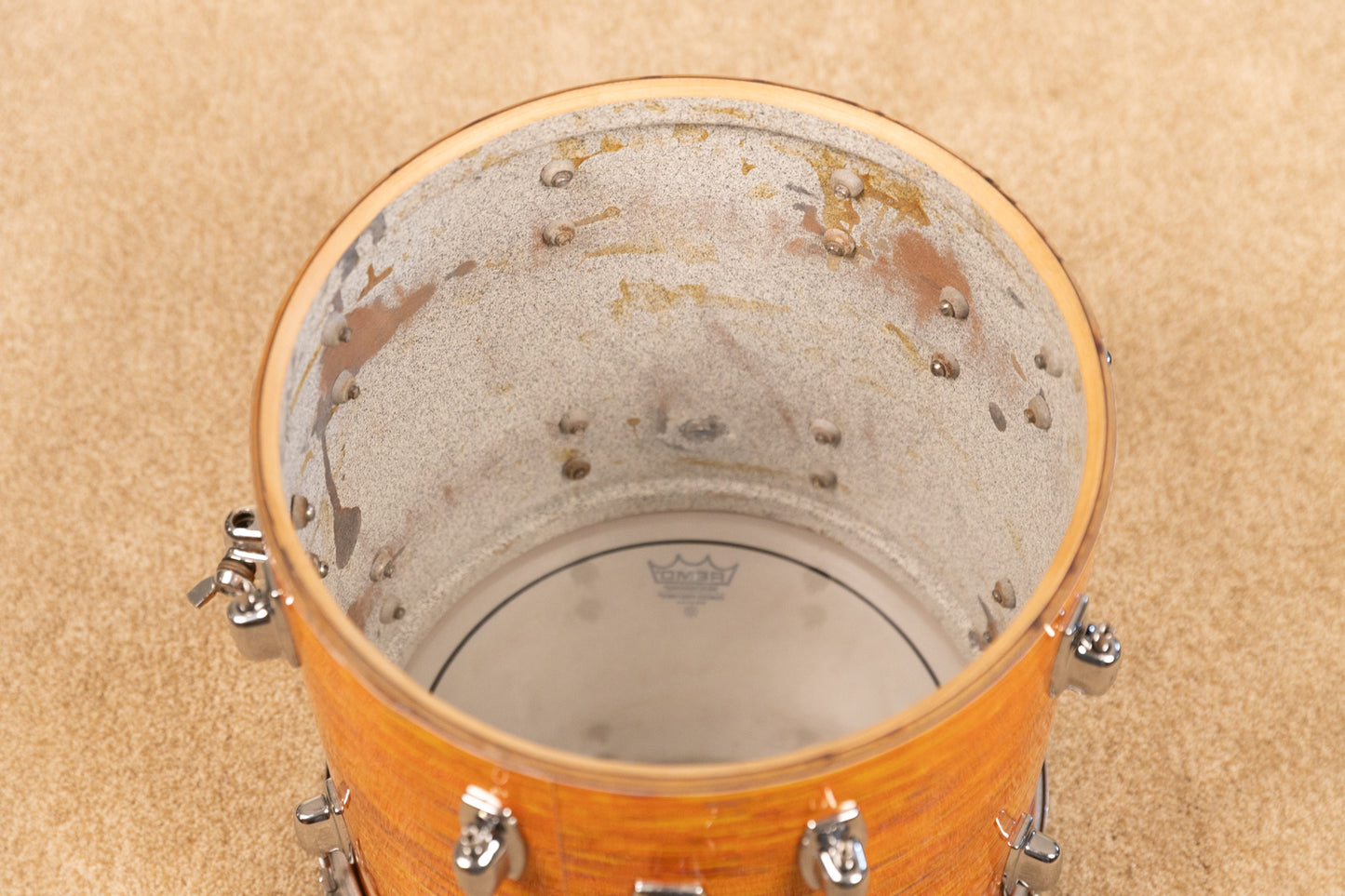 1970s Ludwig Standard Mod Orange Drum Set