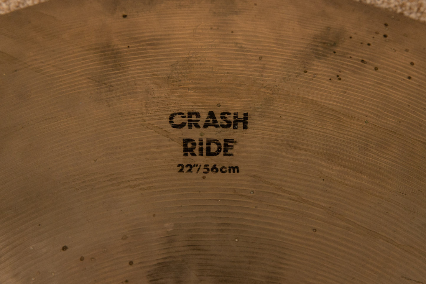 1980s Zildjian EAK 22" Crash Ride Cymbal 2733g