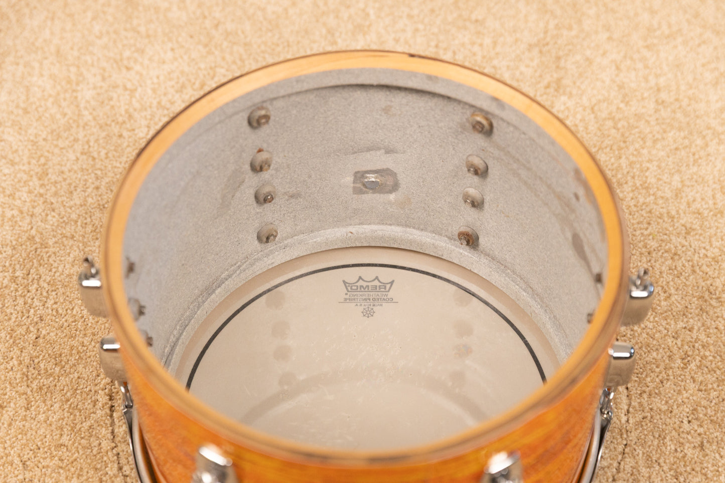 1970s Ludwig Standard Mod Orange Drum Set