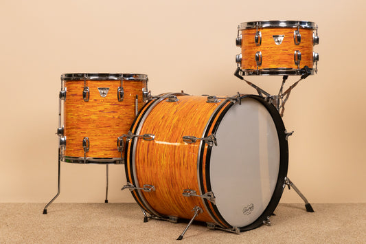 1970s Ludwig Standard Mod Orange Drum Set