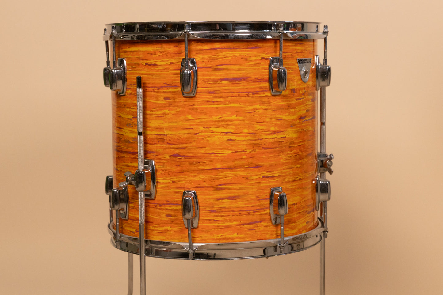 1970s Ludwig Standard Mod Orange Drum Set