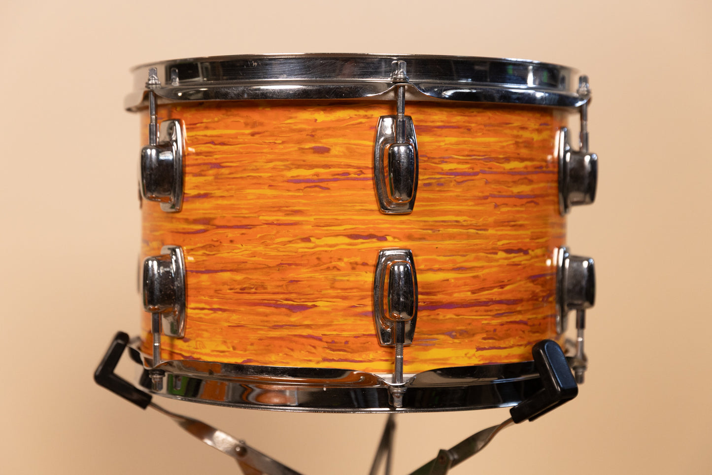 1970s Ludwig Standard Mod Orange Drum Set