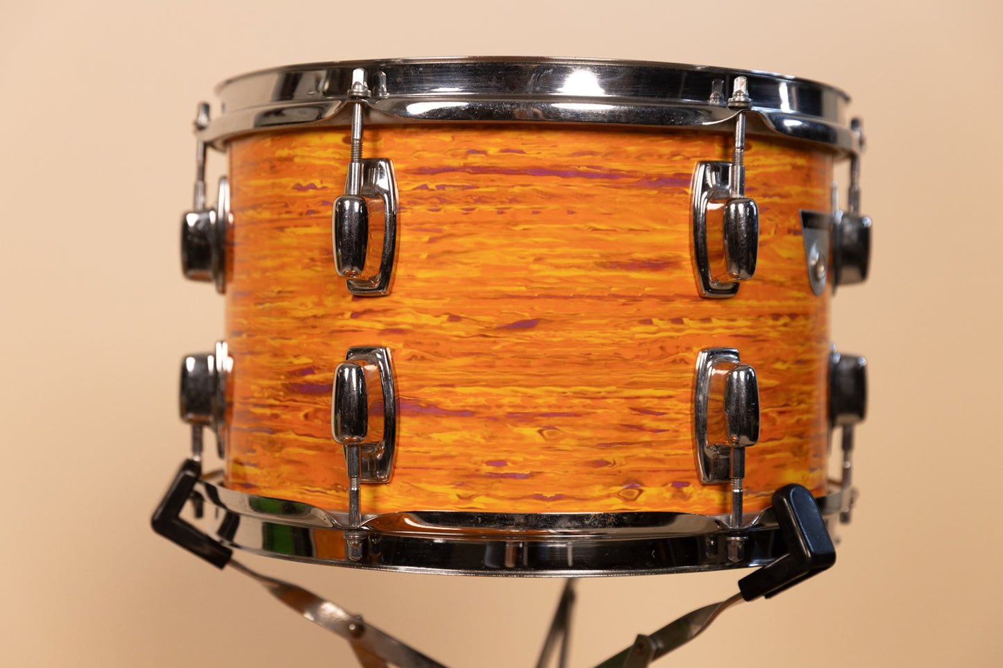 1970s Ludwig Standard Mod Orange Drum Set