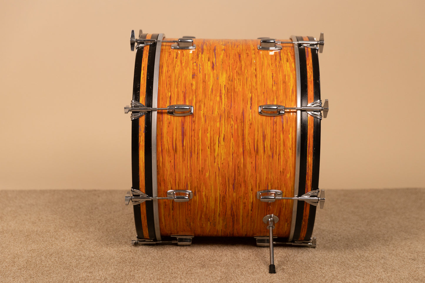 1970s Ludwig Standard Mod Orange Drum Set