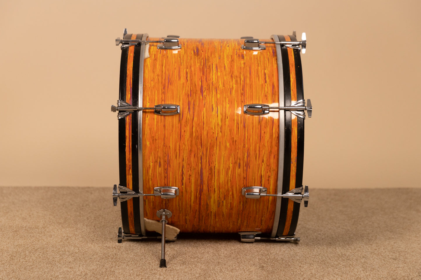 1970s Ludwig Standard Mod Orange Drum Set