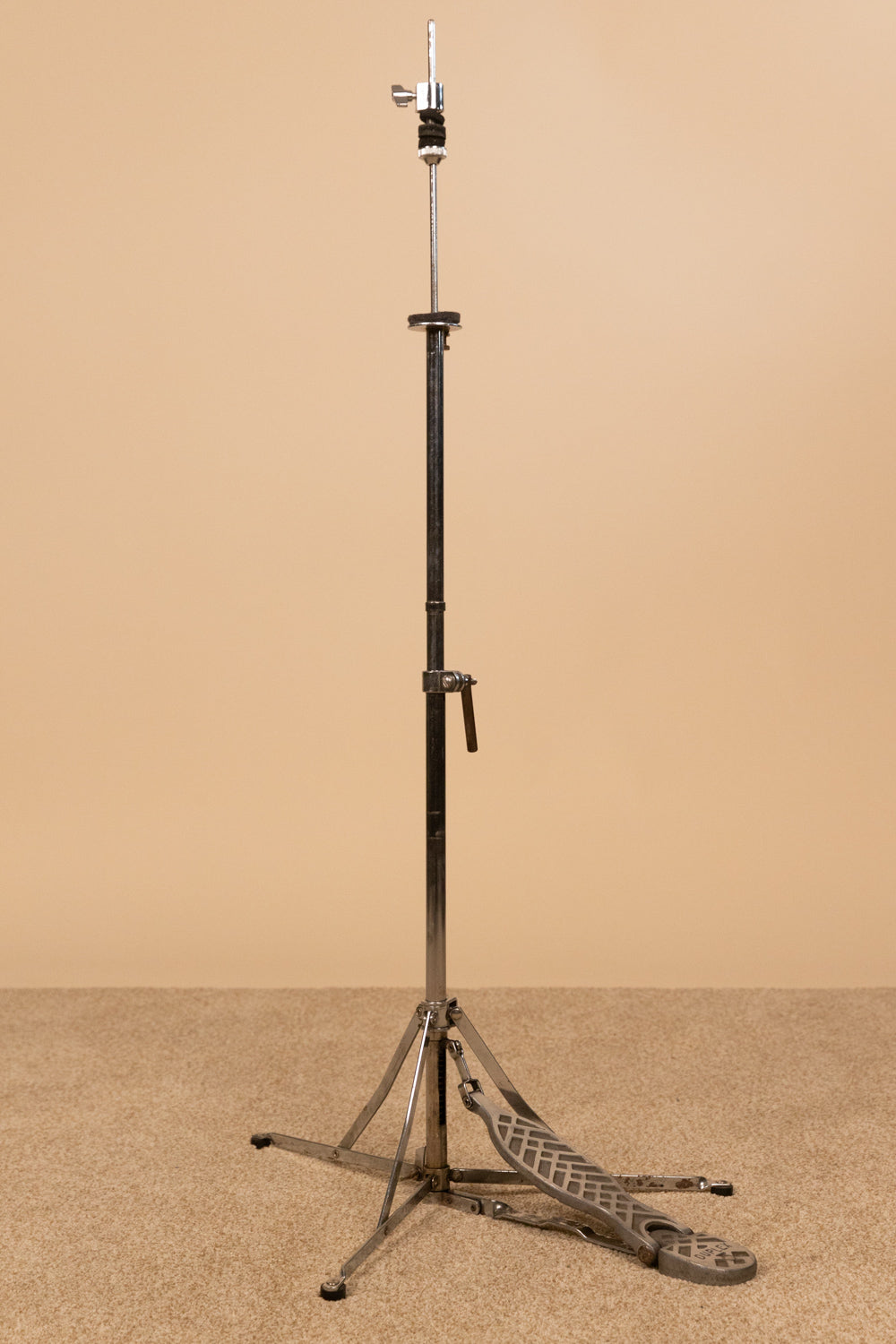 Vintage Duplex Flat Base Button Feet Hi Hat Stand