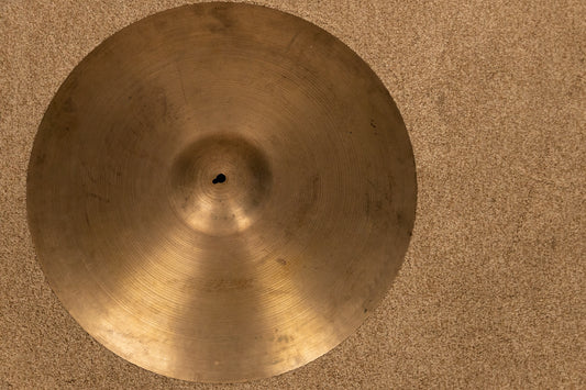 1960s Zildjian 22" A Ride Light Ride Cymbal 2252g