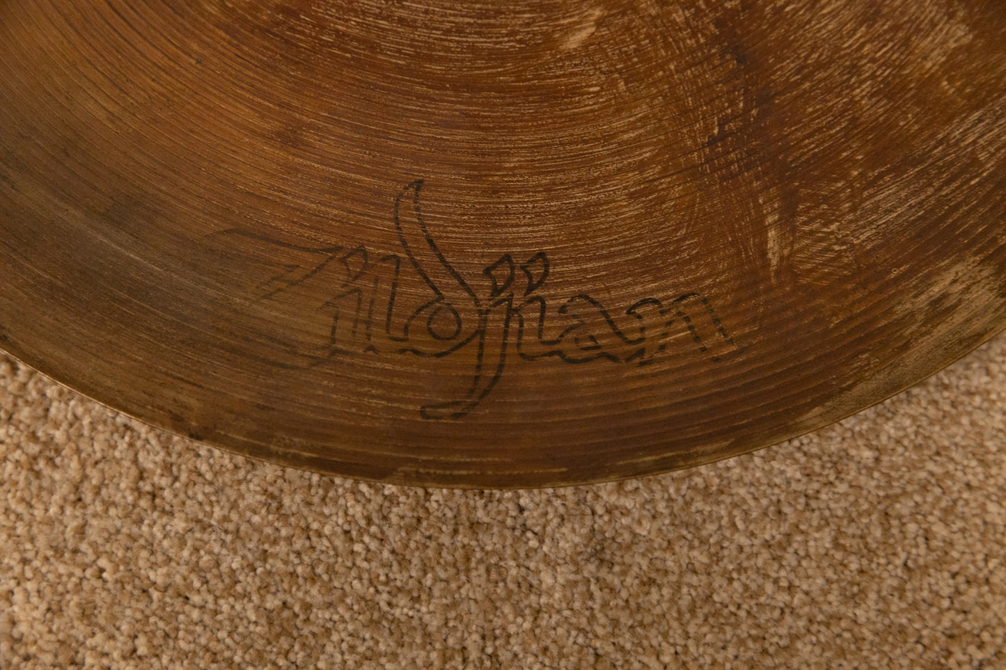 1970s Zildjian 16" A Medium Crash Cymbal 1154g