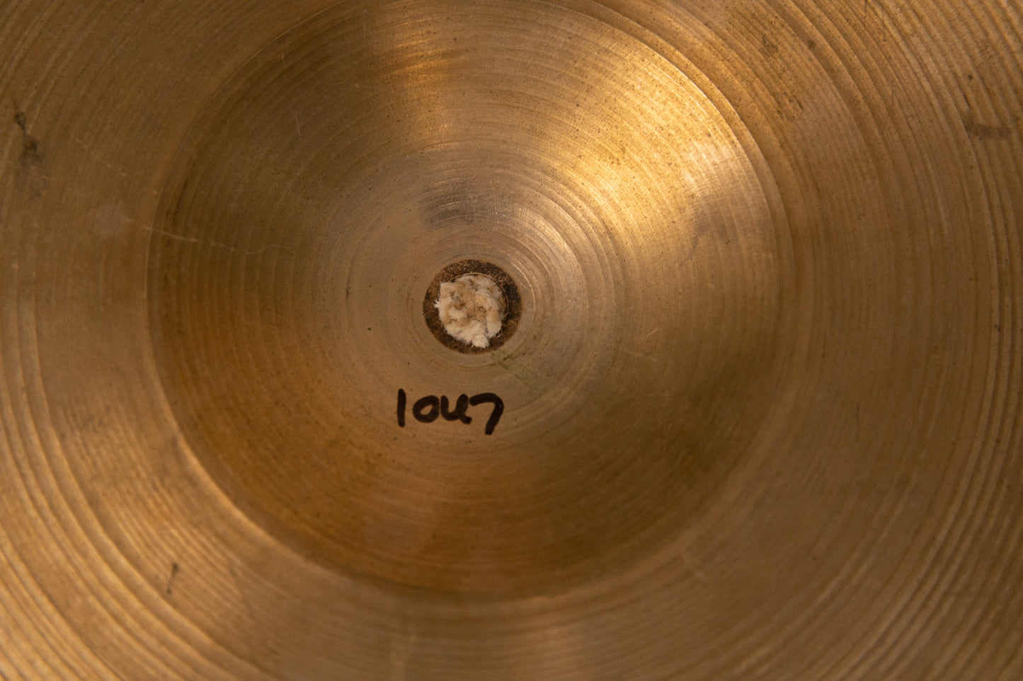 1950s Zildjian 16" A Trans Stamp Crash Cymbal 1047g