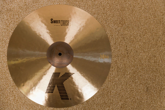 Zildjian 17" K Sweet Crash Cymbal 1086g