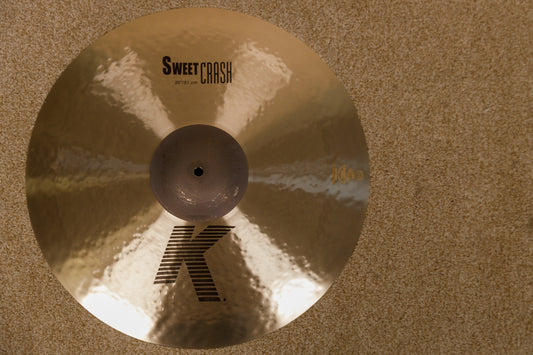 Zildjian 20" K Sweet Crash Cymbal 1692g