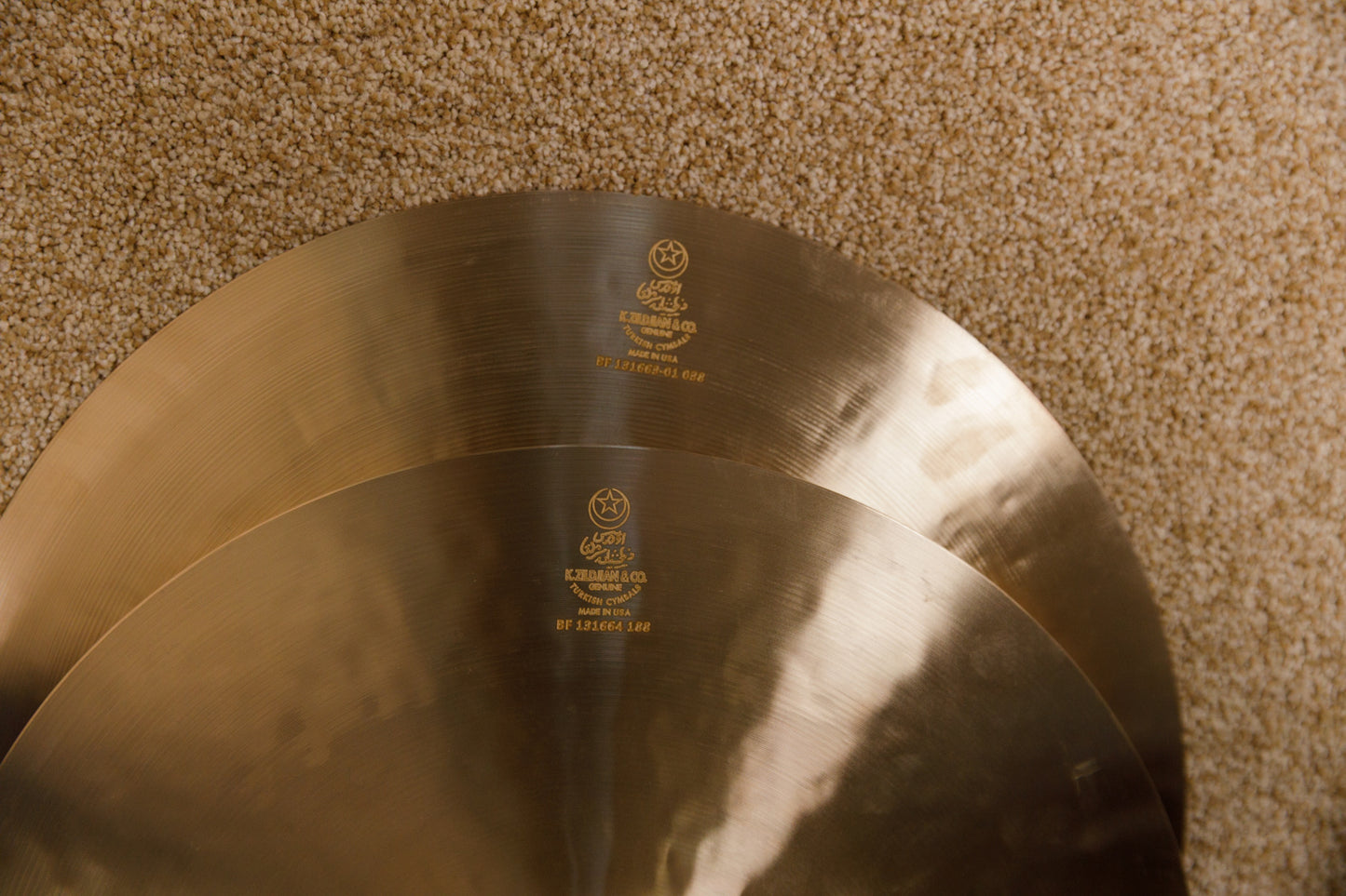 Zildjian 14" K Sweet Hi Hat Cymbals 1035g 1417g