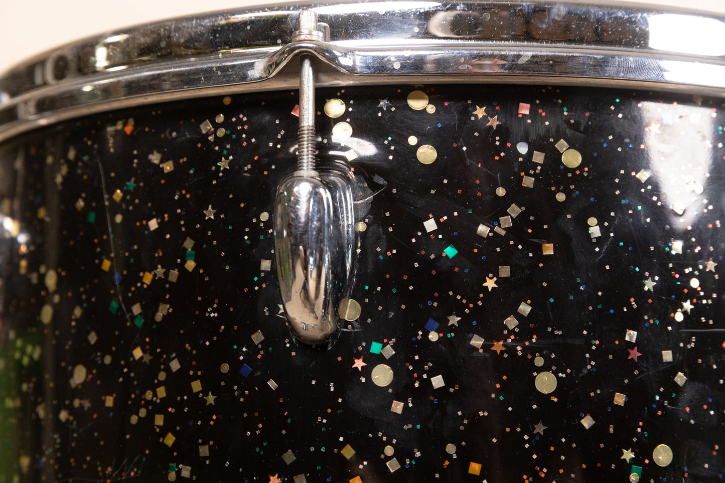 1964 Slingerland Mardi Gras Pearl Gene Krupa Deluxe Drum Set