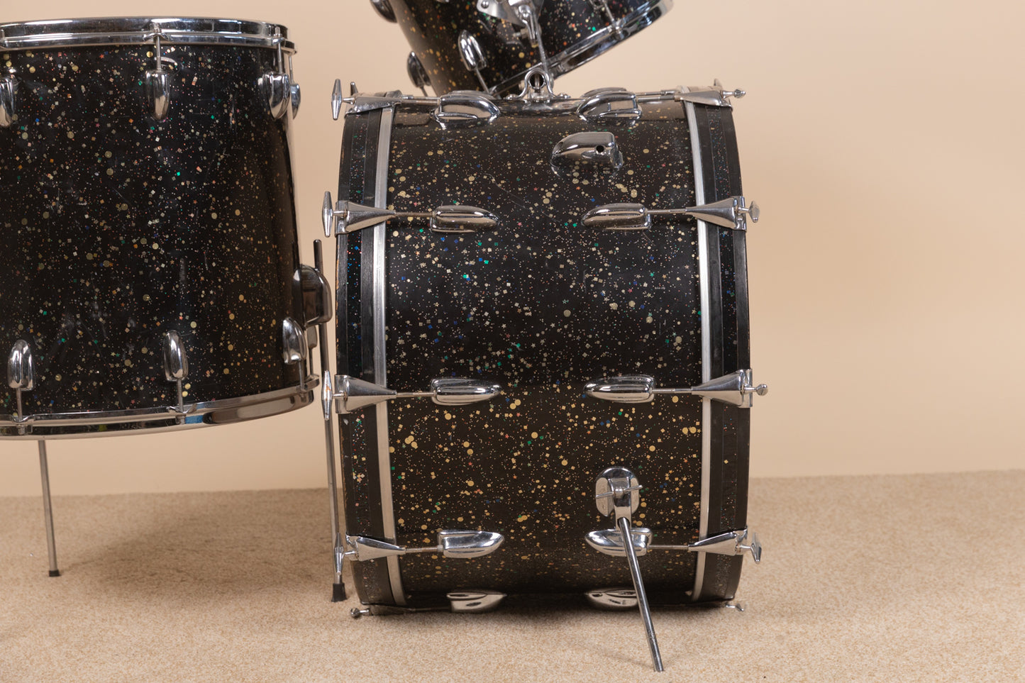 1964 Slingerland Mardi Gras Pearl Gene Krupa Deluxe Drum Set