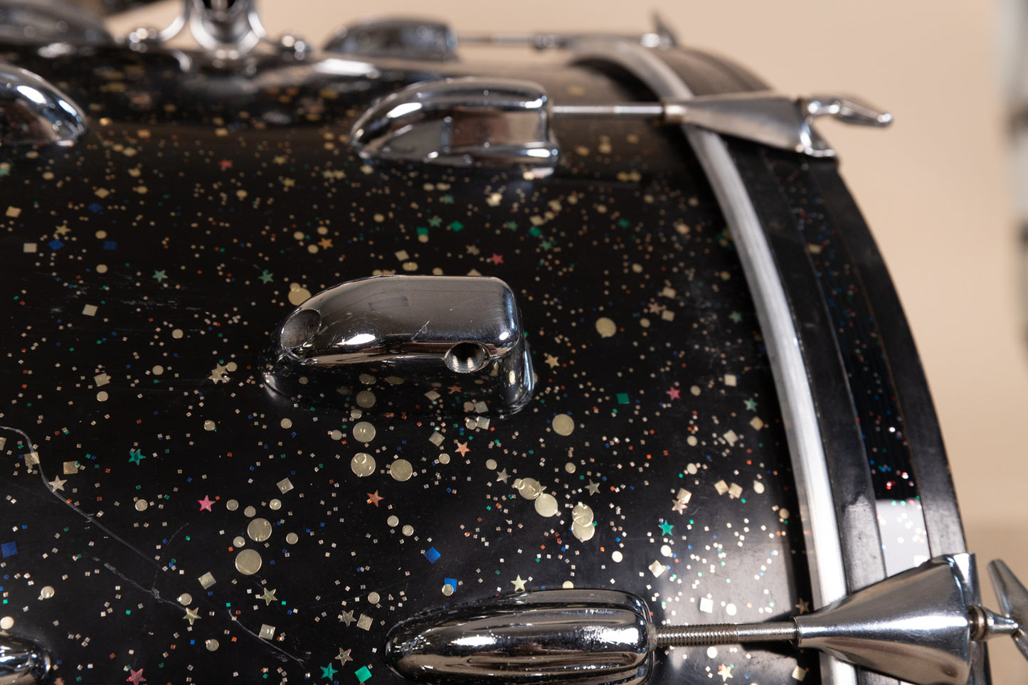1964 Slingerland Mardi Gras Pearl Gene Krupa Deluxe Drum Set