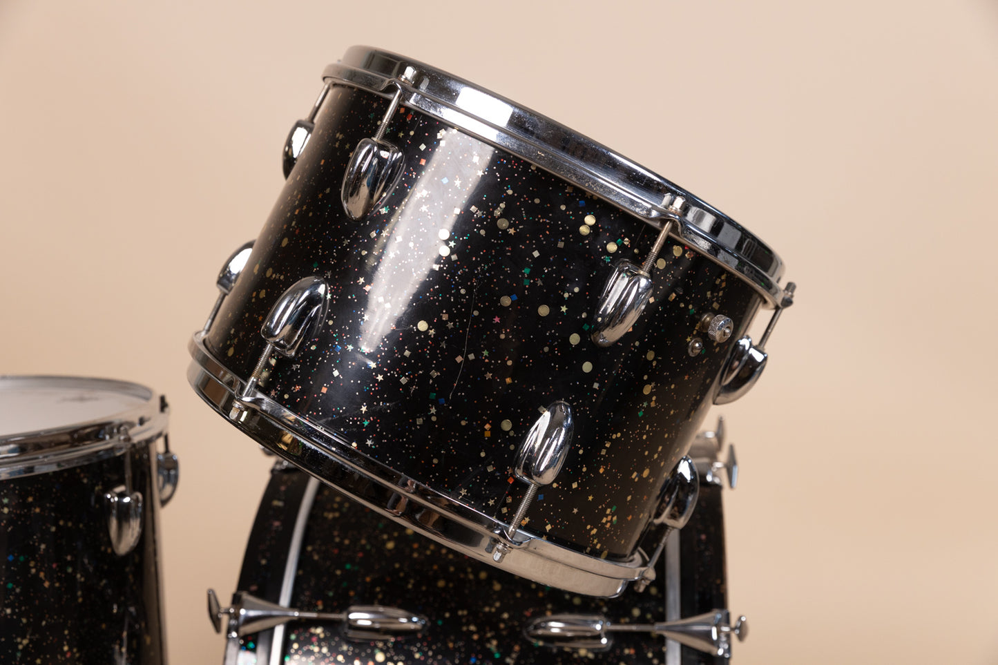 1964 Slingerland Mardi Gras Pearl Gene Krupa Deluxe Drum Set