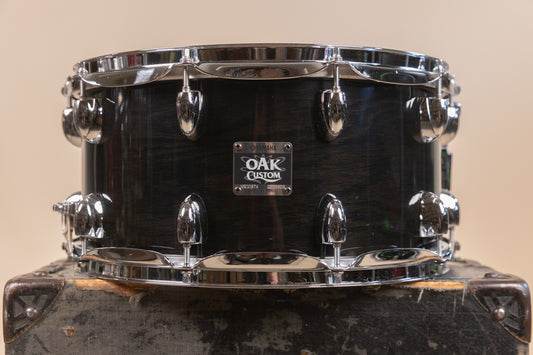 Yamaha Oak Custom 7x14 Musashi Black Snare Drum