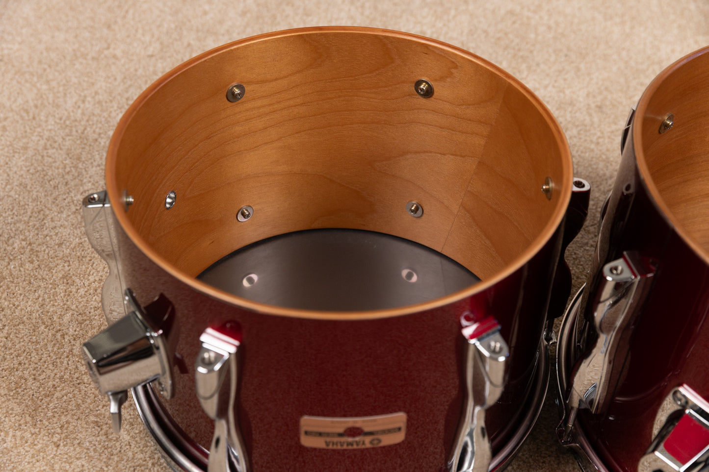 1980s Yamaha Recording Standard 14x22 8x12 9x13 and 16x16 Drum Set