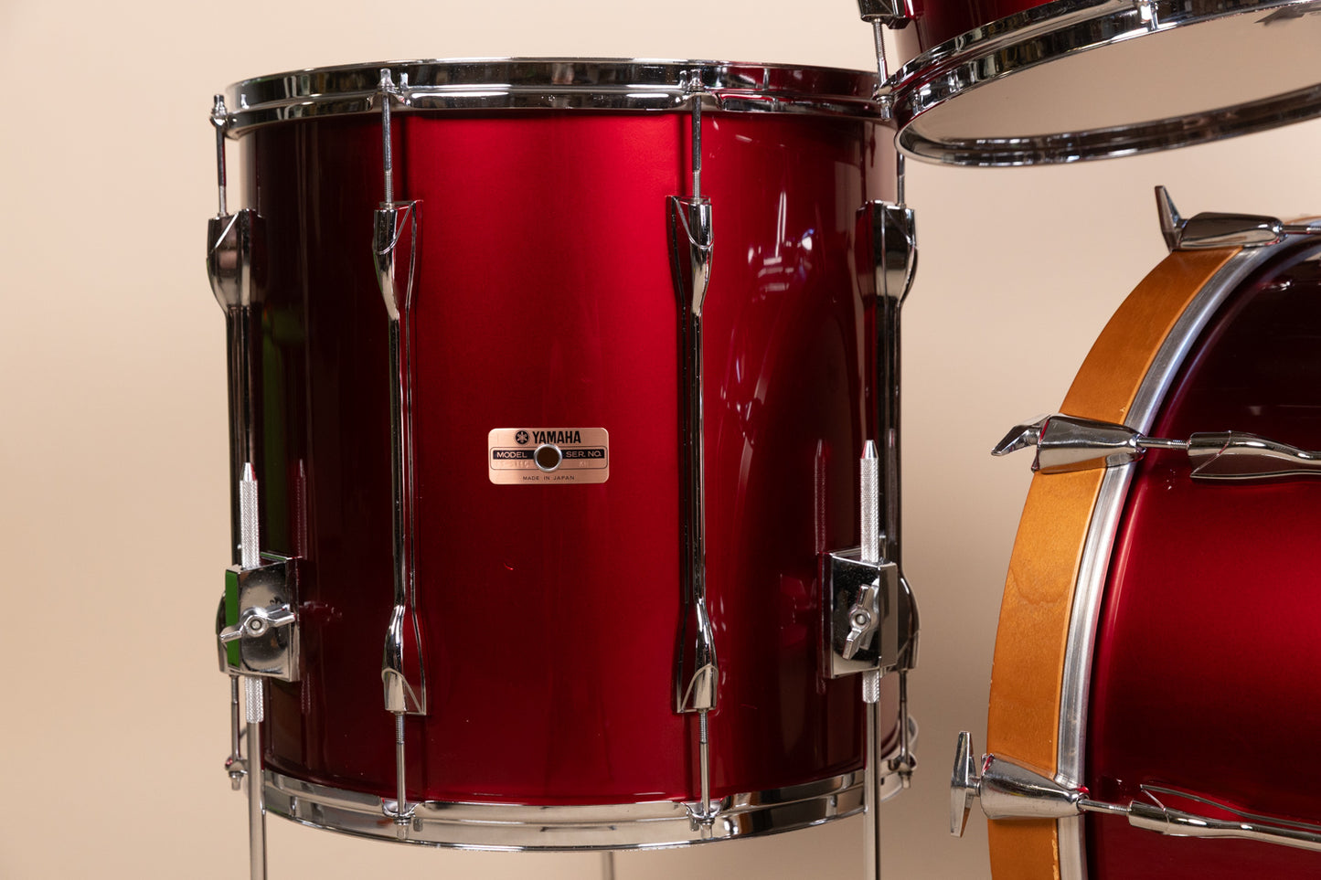 1980s Yamaha Recording Standard 14x22 8x12 9x13 and 16x16 Drum Set