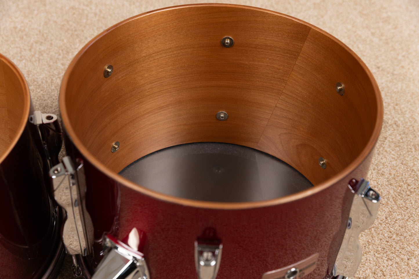 1980s Yamaha Recording Standard 14x22 8x12 9x13 and 16x16 Drum Set