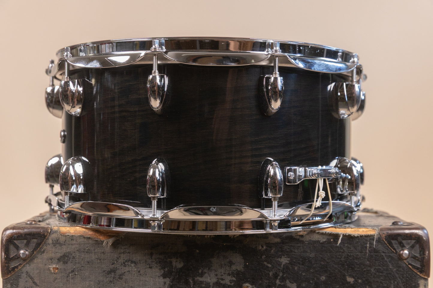Yamaha Oak Custom 7x14 Musashi Black Snare Drum