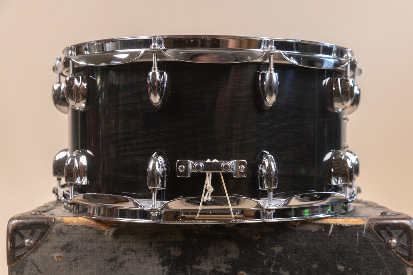 Yamaha Oak Custom 7x14 Musashi Black Snare Drum