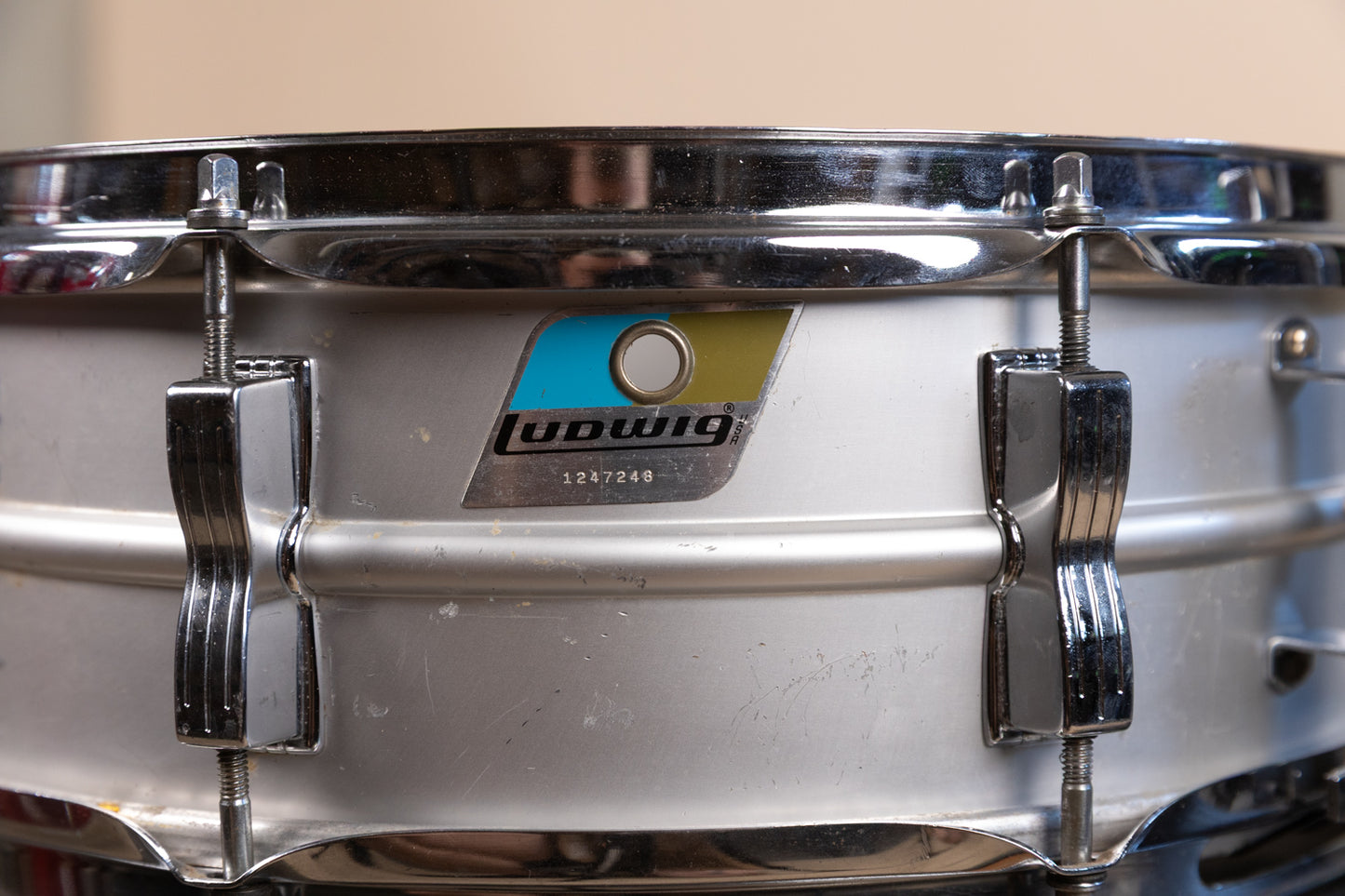 1970s Ludwig 5x14 Acrolite Snare Drum