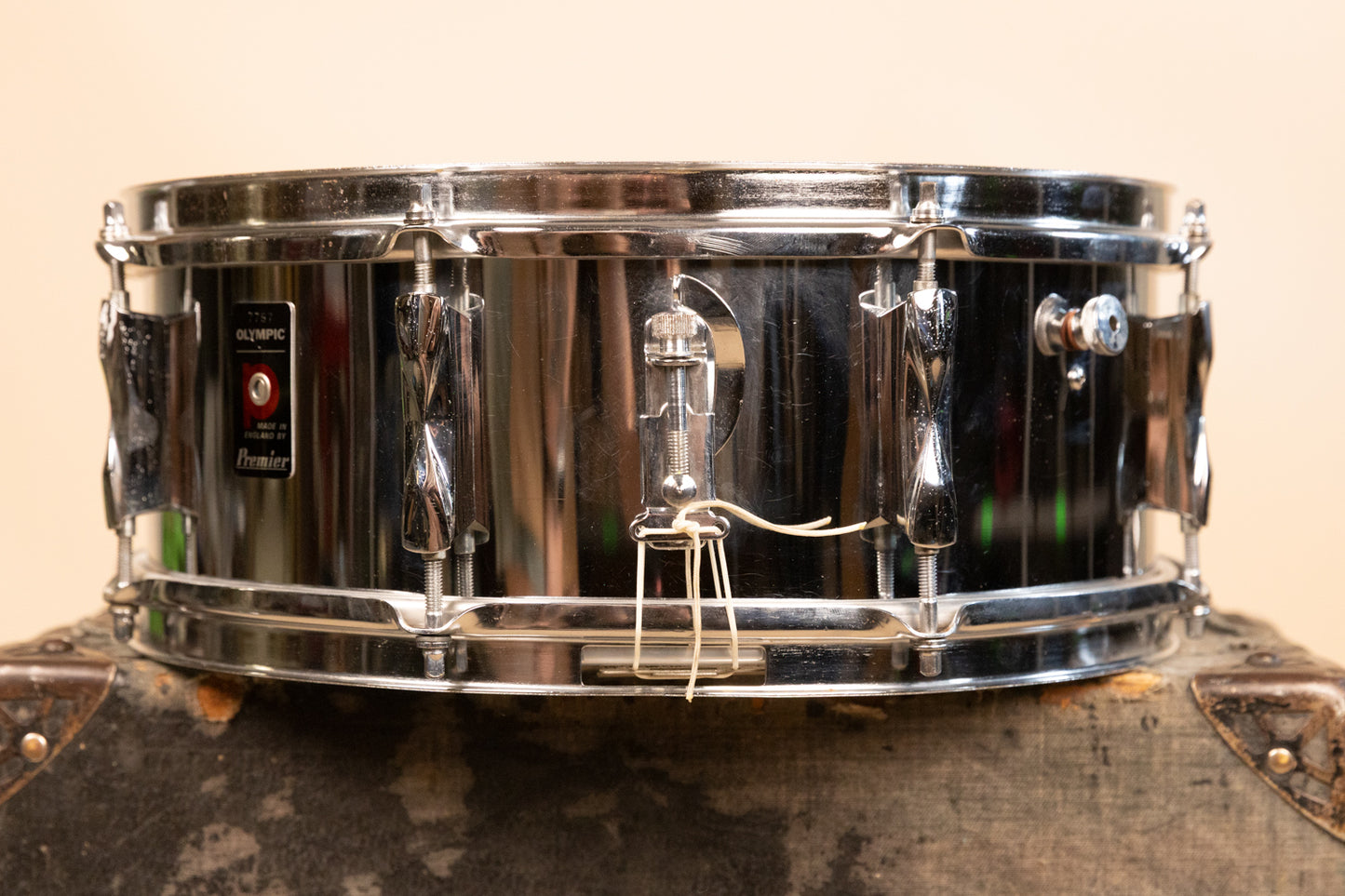 1970s Olympic Premier 5.5x14 Steel Snare Drum