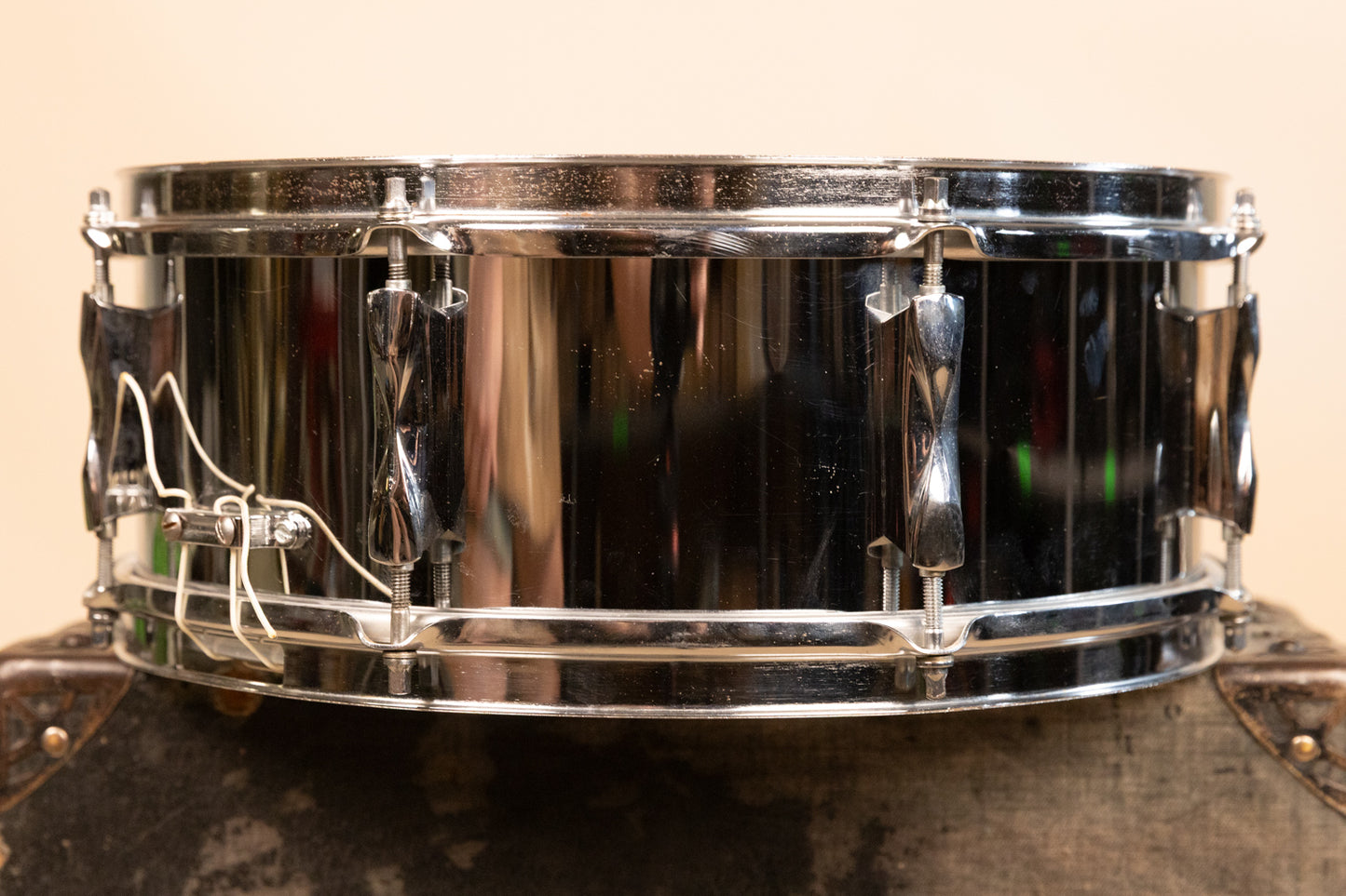 1970s Olympic Premier 5.5x14 Steel Snare Drum