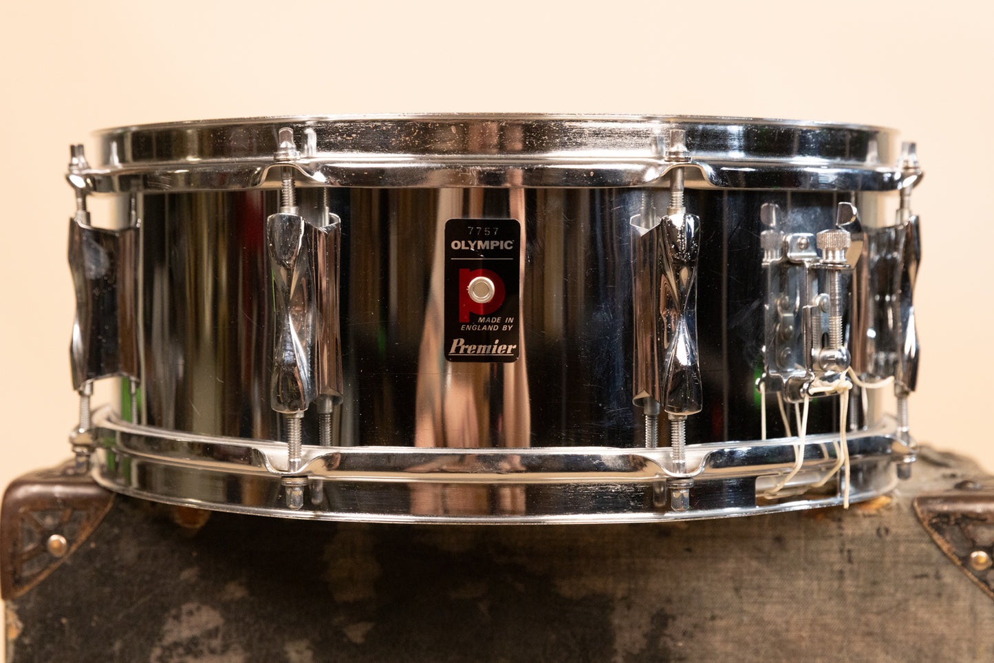1970s Olympic Premier 5.5x14 Steel Snare Drum