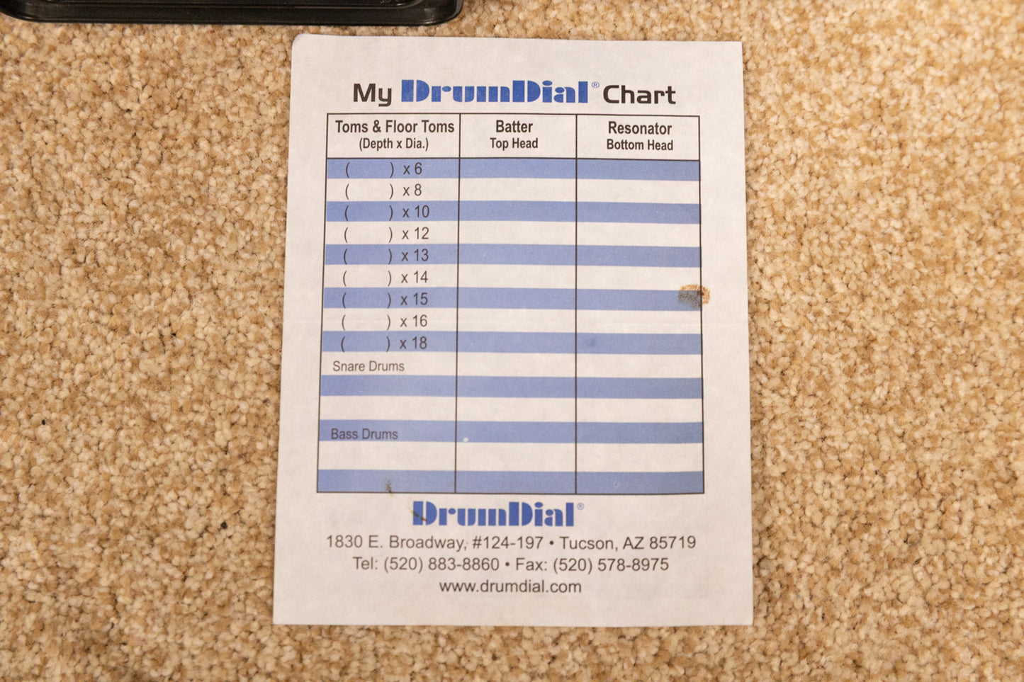 New Old Stock Digital Drum Dial