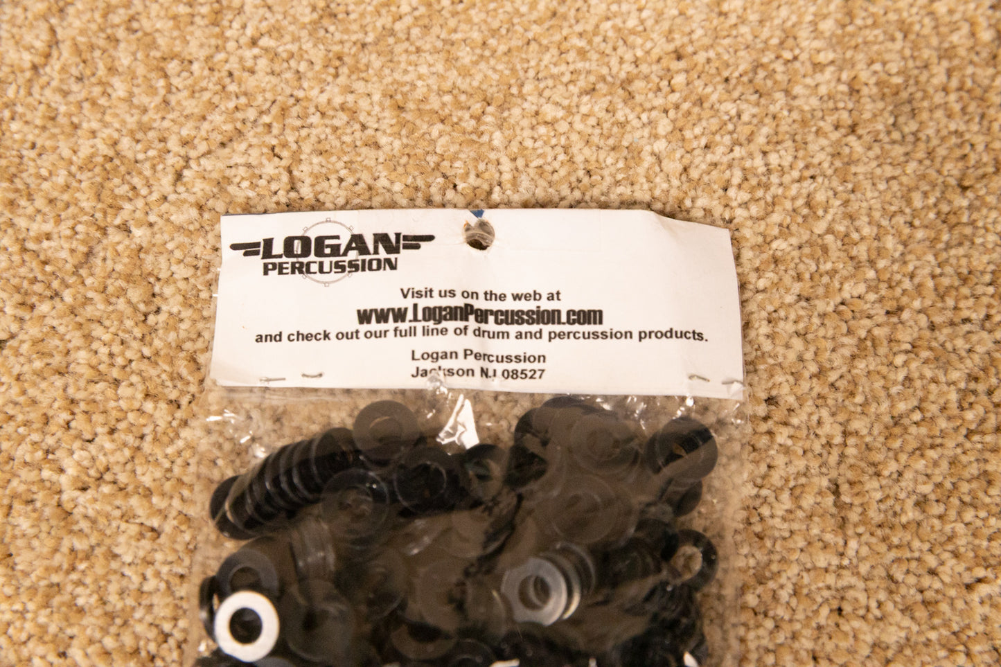 Logan Percussion Nylon Tension Rod Washers (200)