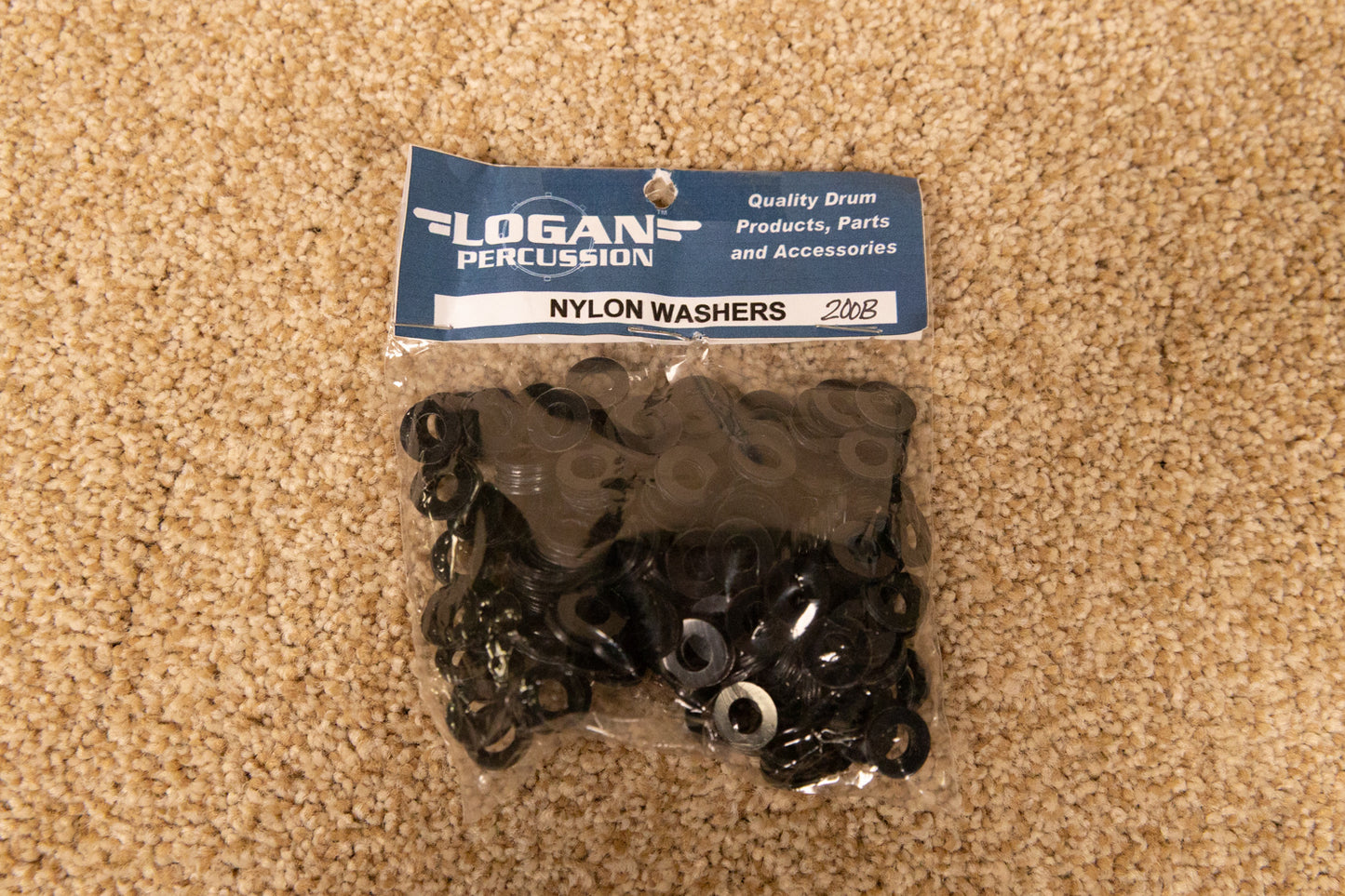 Logan Percussion Nylon Tension Rod Washers (200)