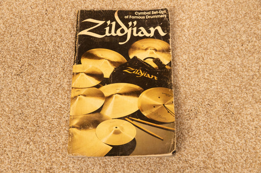 1980s Famous Zildjian Set-Ups Book