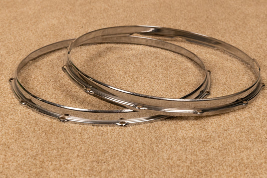 Vintage Slingerland 15" Stick Saver Snare Drum Hoops (Pair)